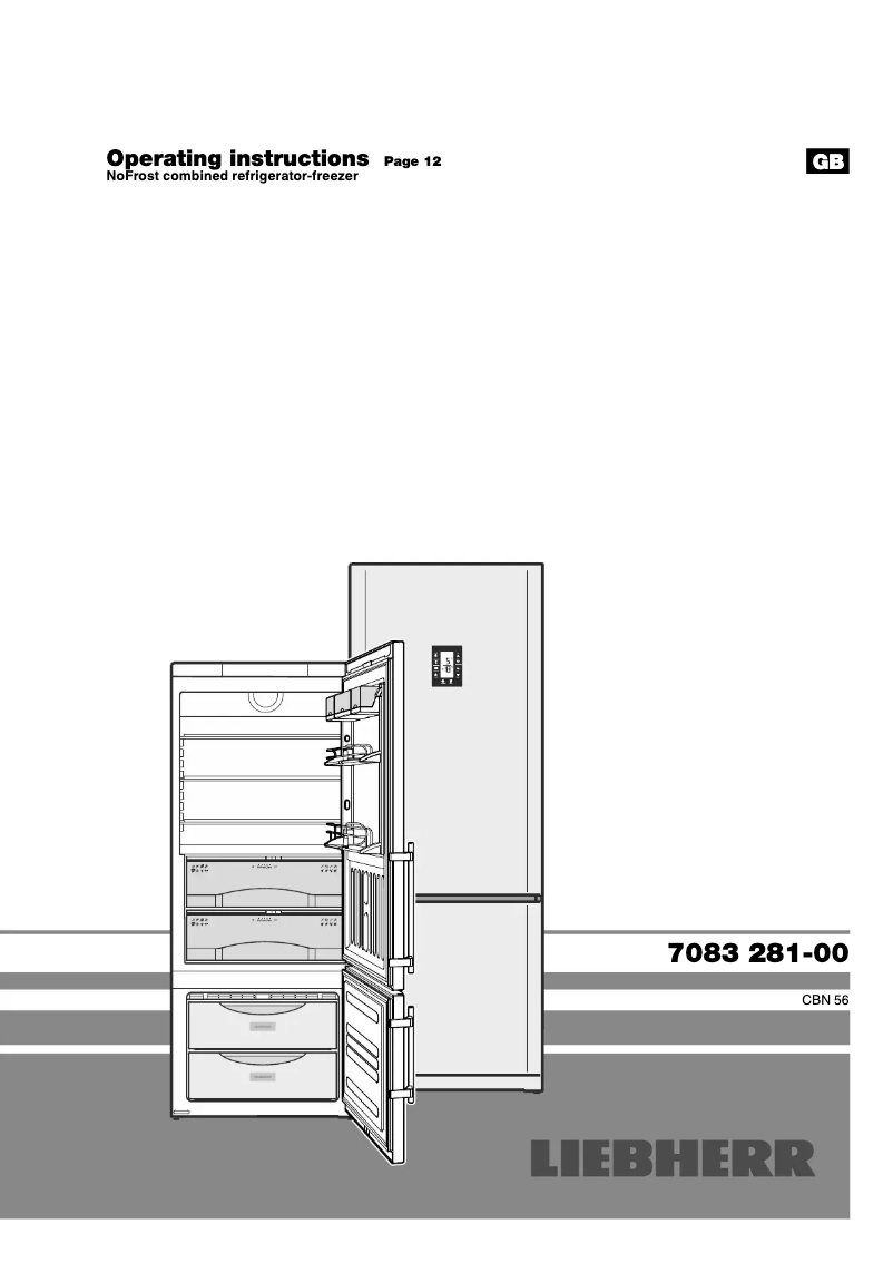 Image de la première page du manuel de l'appareil CBNPes 4656