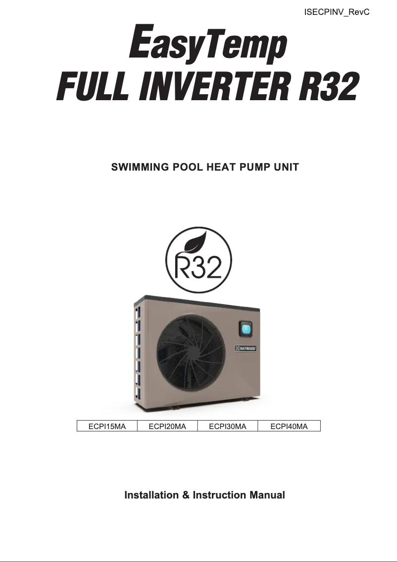 Image de la première page du manuel de l'appareil Easy Temp Fi