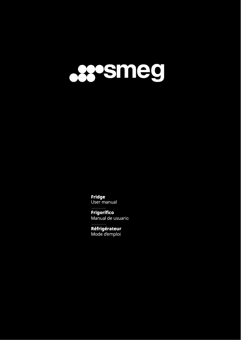 Page 1 de la notice Manuel utilisateur Smeg RSDU30R