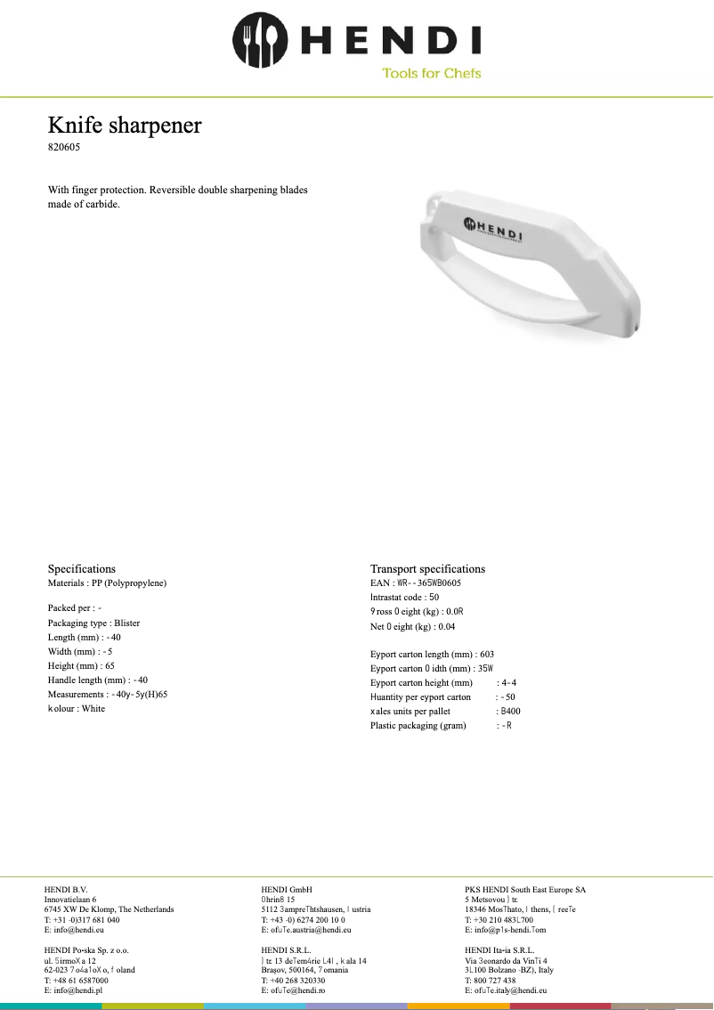 Image de la première page du manuel de l'appareil 820605