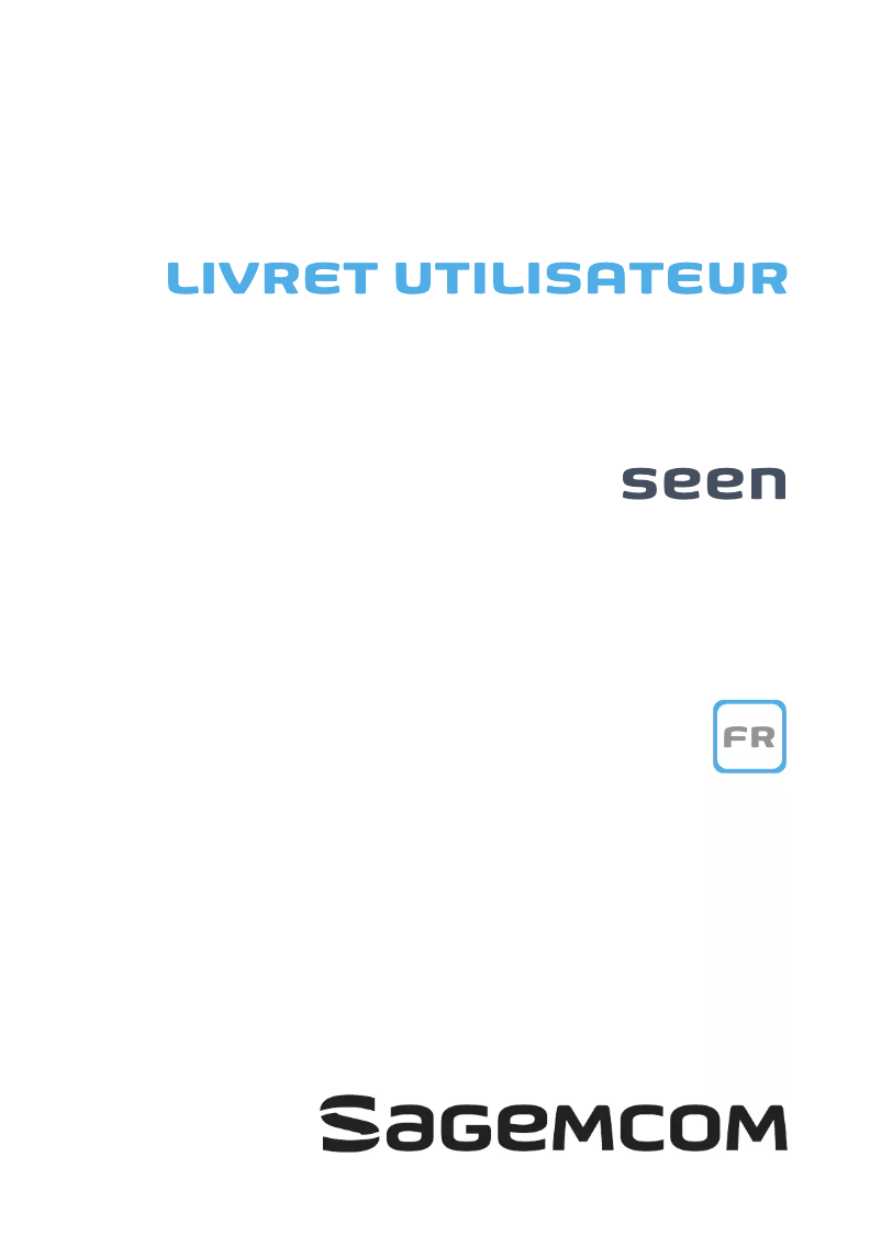 Imagen de la primera página del manual del dispositivo Seen