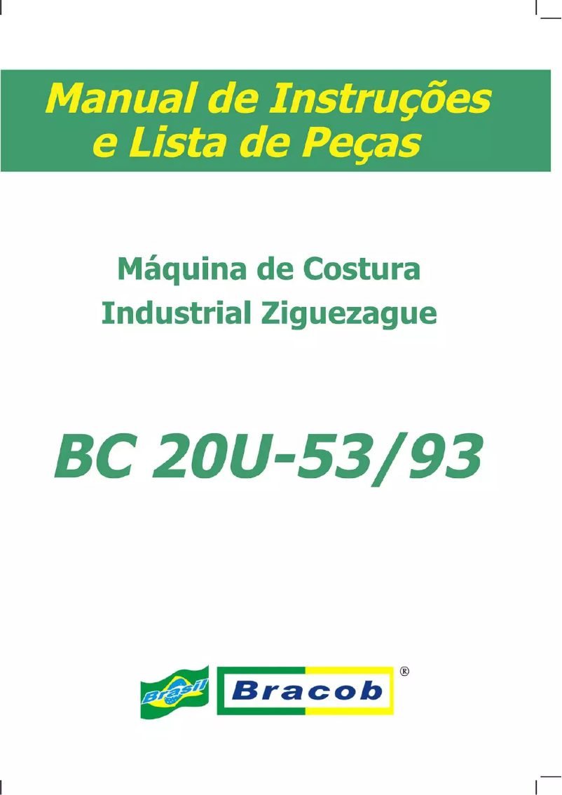 Página 1 del manual Manual de usuario Bracob BC 20U-93