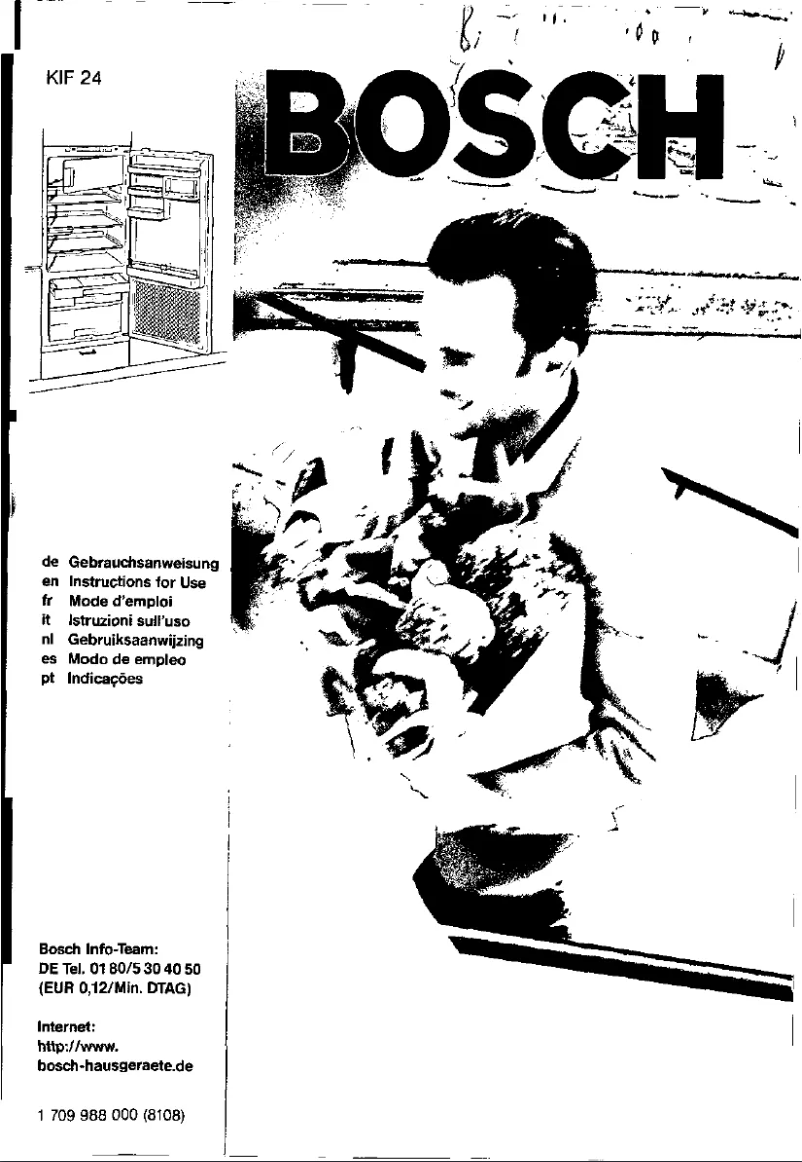 Image de la première page du manuel de l'appareil KIF24440