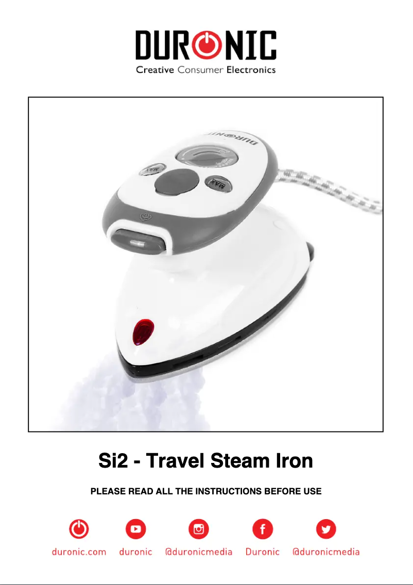 Página 1 del manual Manual de usuario Duronic SI2