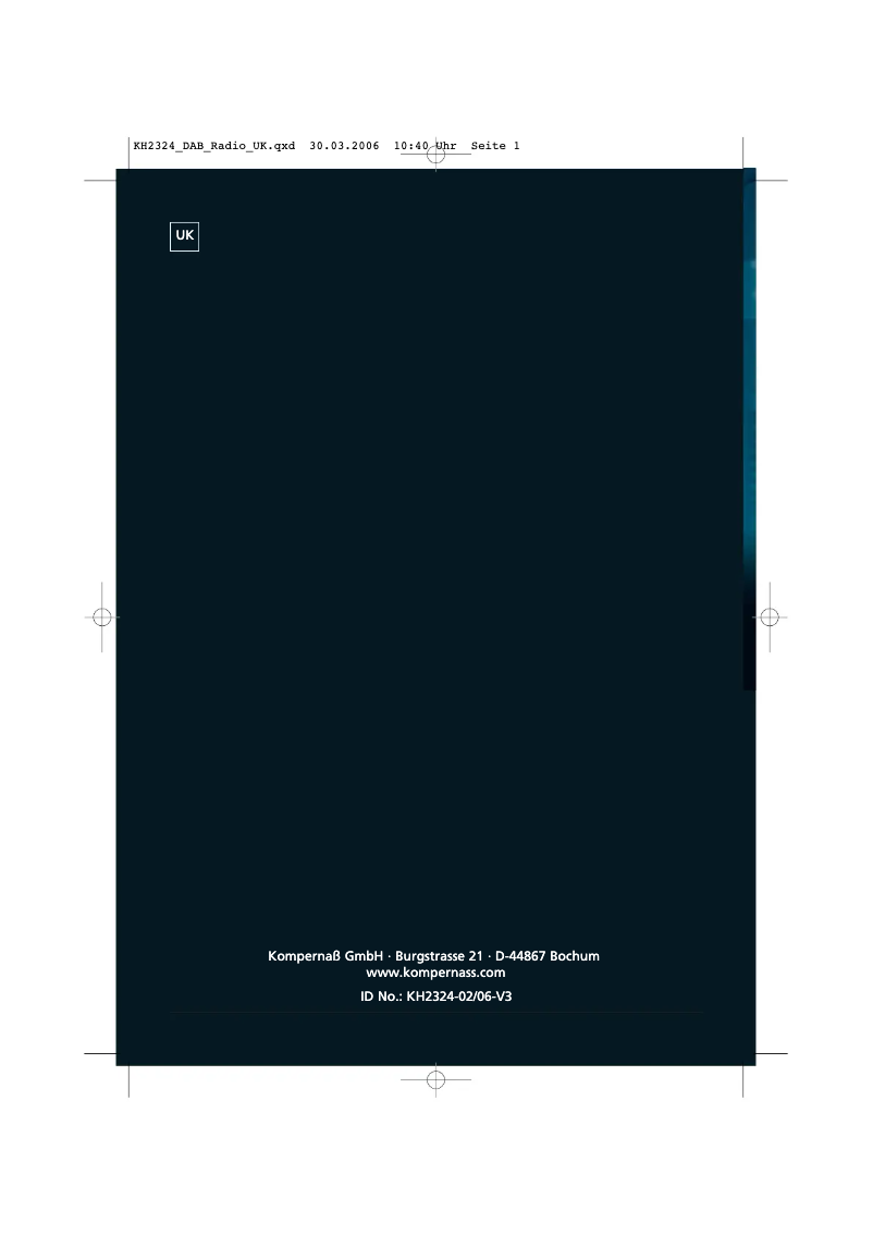 Página 1 del manual Manual de usuario SilverCrest KH 2324