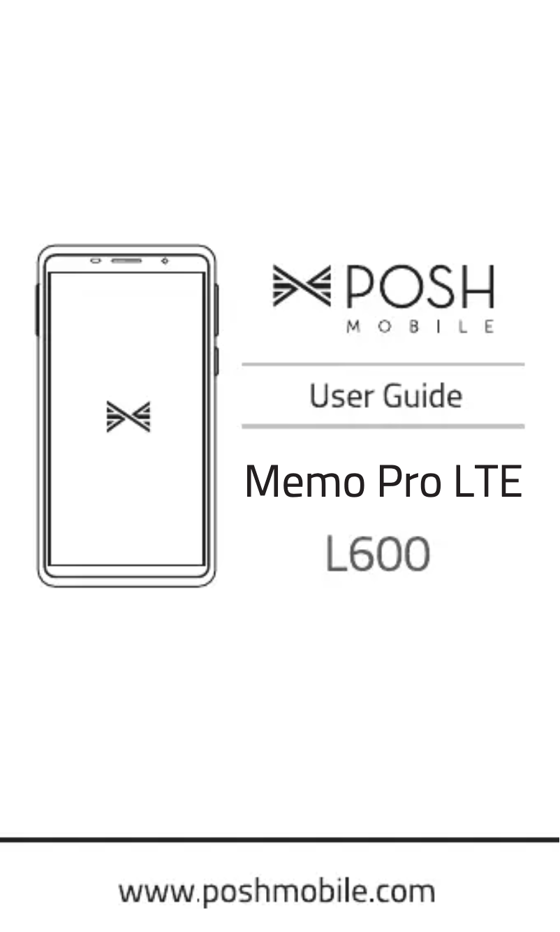 Image de la première page du manuel de l'appareil Memo Pro LTE L600