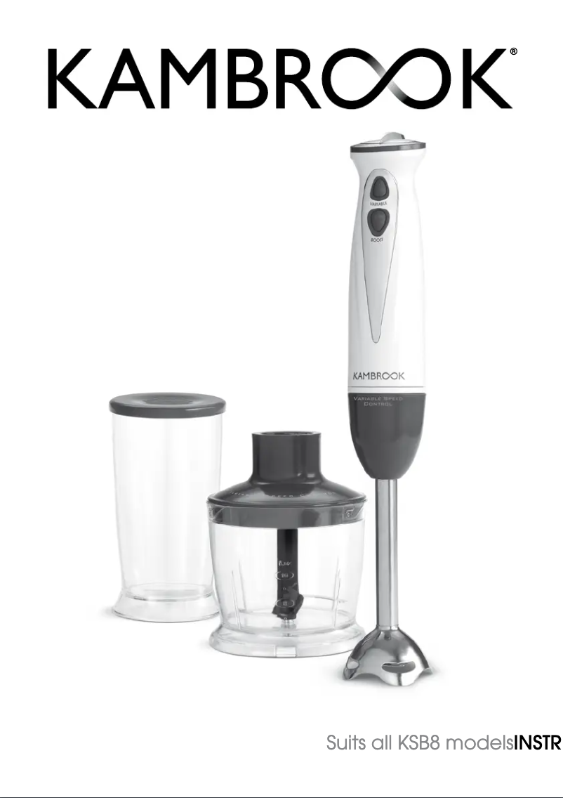 Page 1 de la notice Manuel utilisateur Kambrook Power Drive KStealthbox SB8