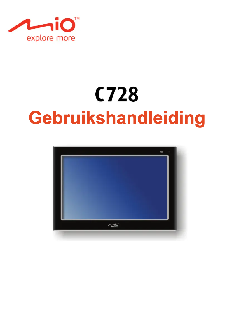 Image de la première page du manuel de l'appareil C728
