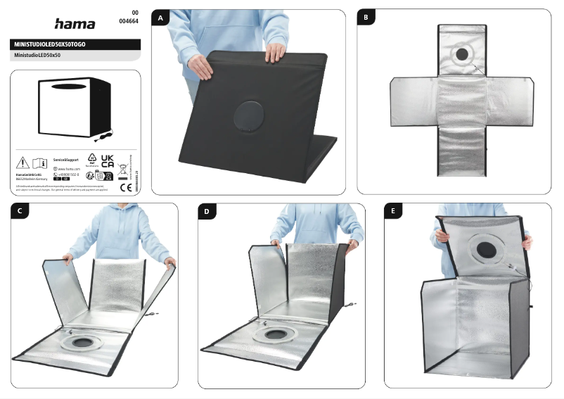 Page 1 de la notice Guide de démarrage rapide Hama ToGo 004664