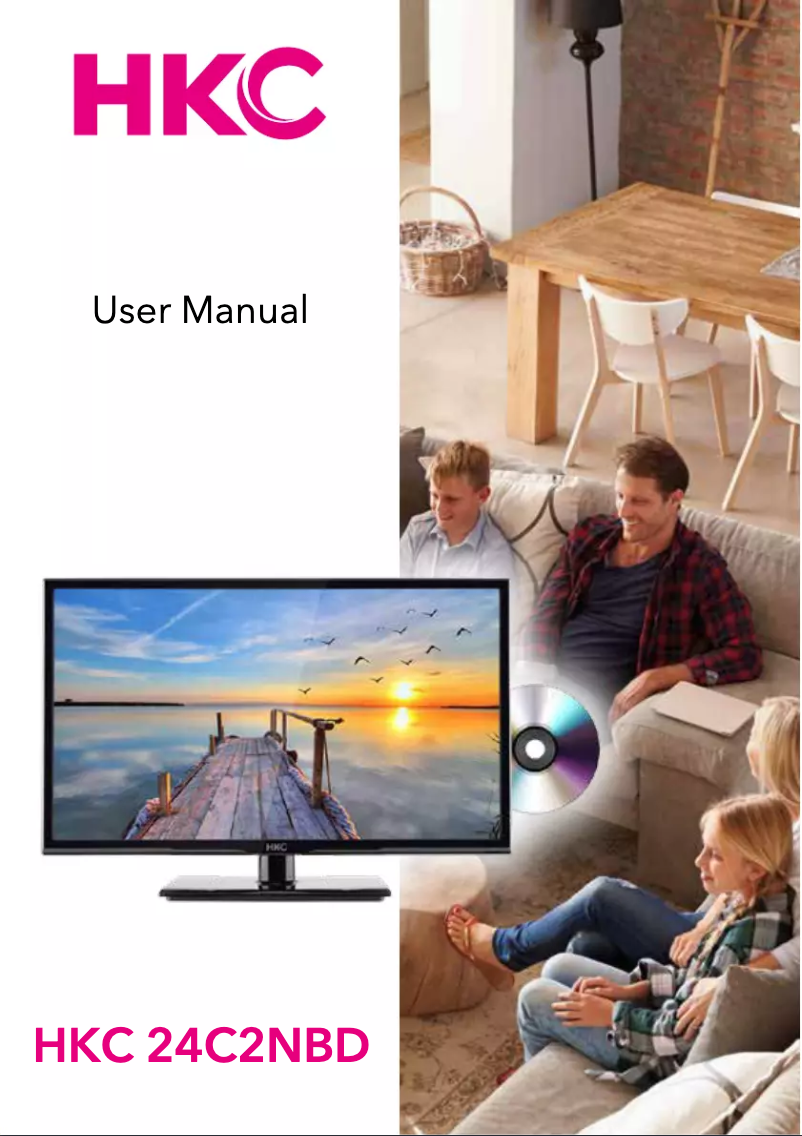 Page n°1 - Manuel utilisateur HKC 24C2NBD