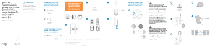 Image de la première page du manuel de l'appareil Stick Up Cam Pro (Plug-in)