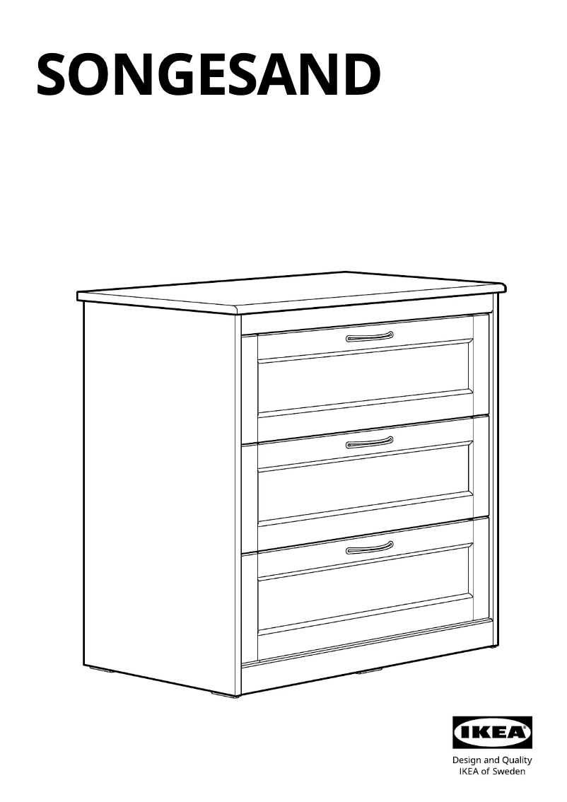 Image de la première page du manuel de l'appareil SONGESAND 005.728.34