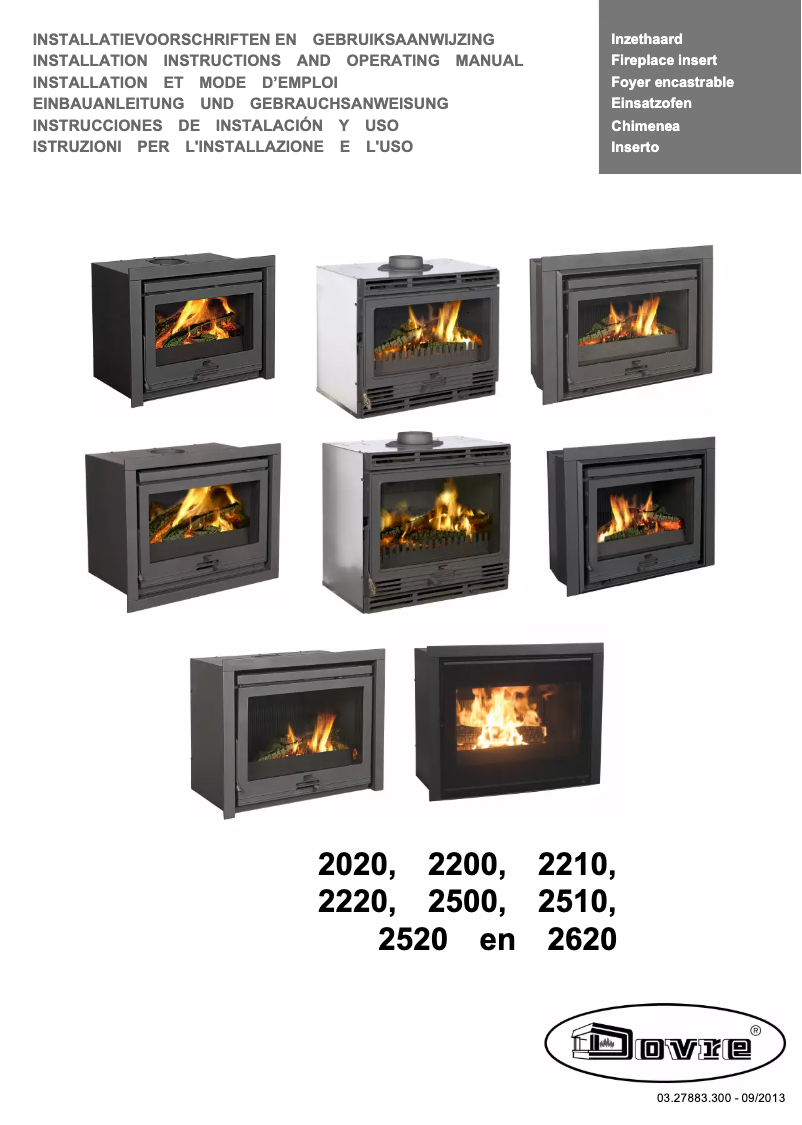 Page n°1 - Manuel utilisateur Dovre 2020S