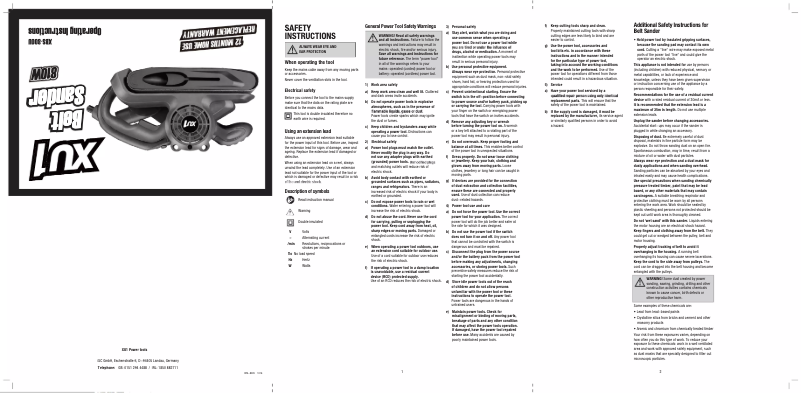 Página 1 del manual Manual de usuario XU1 XBS-800U