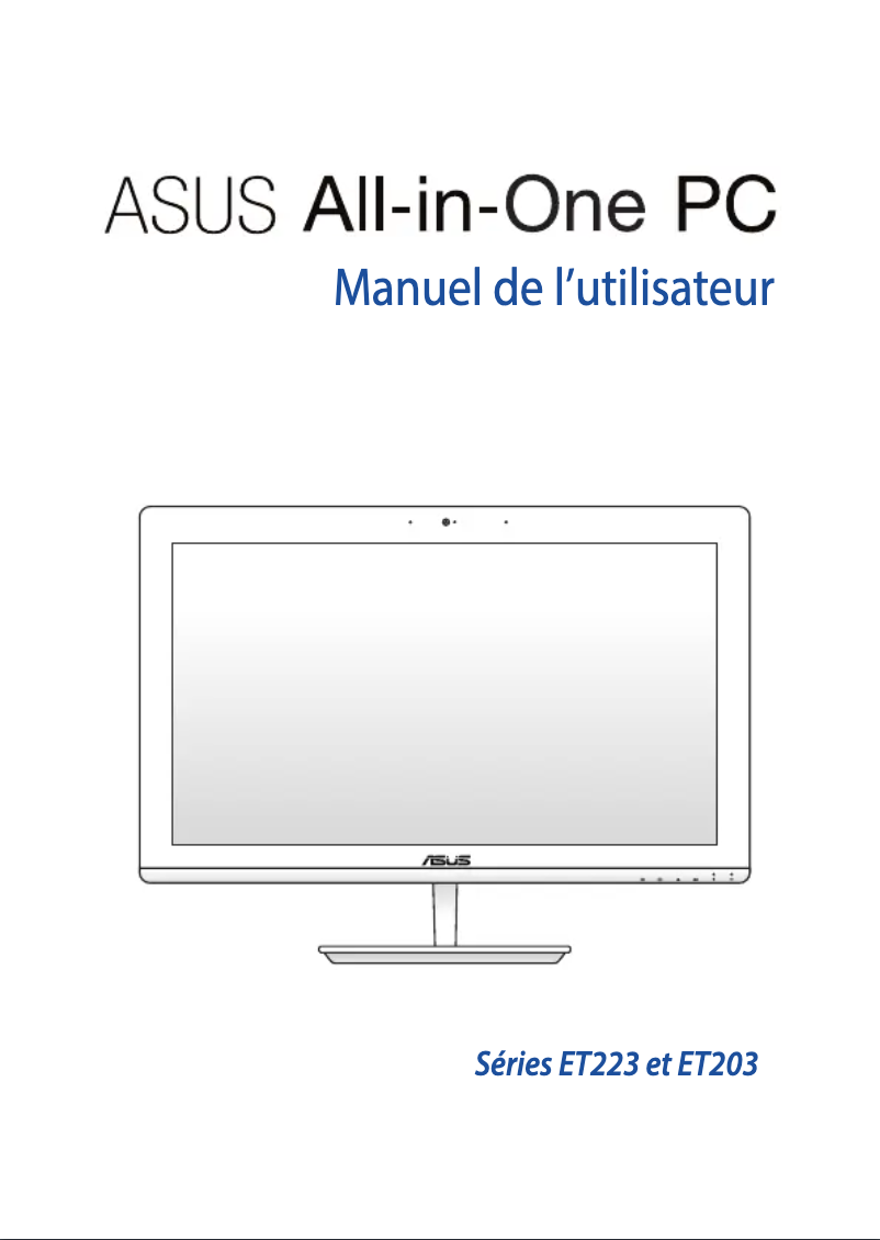 Page n°1 - Manuel utilisateur Asus ET2032INK