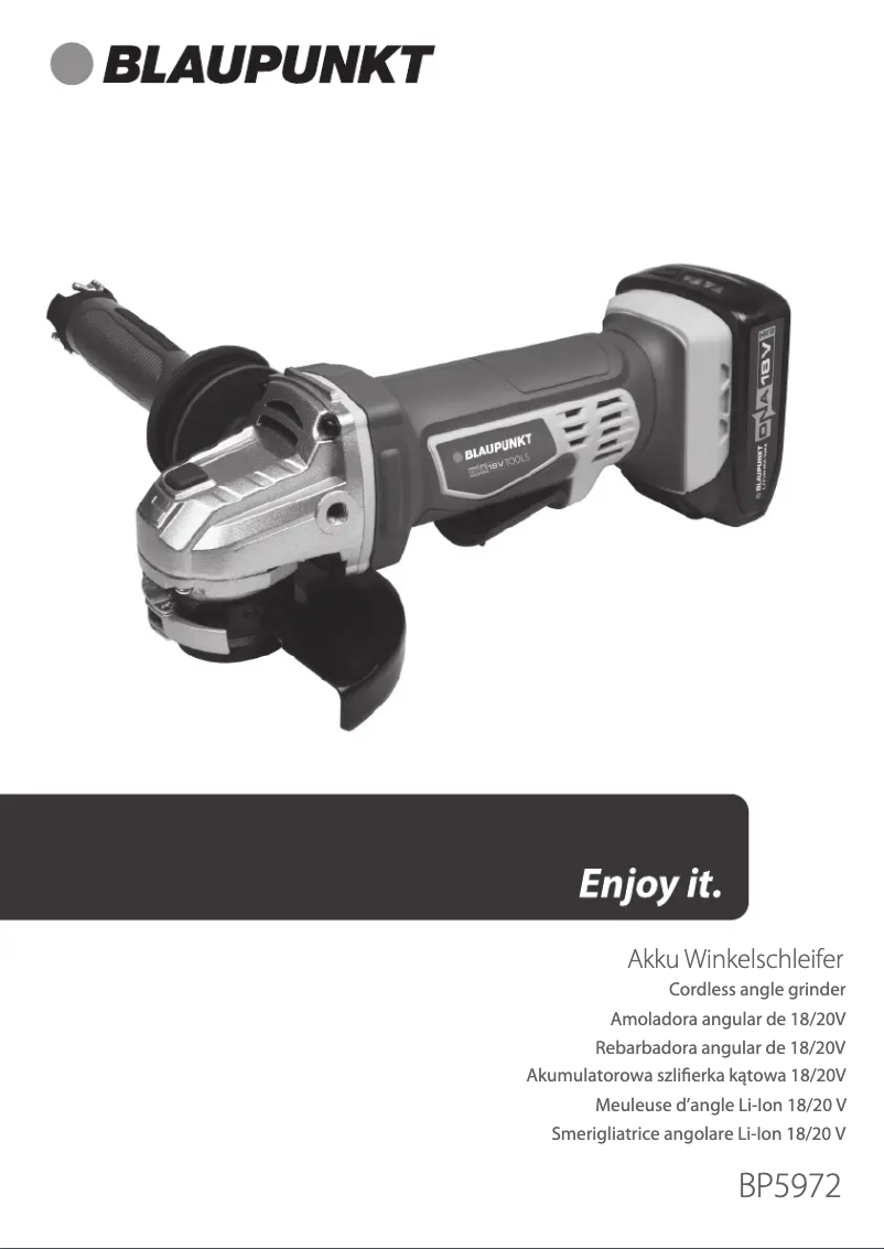 Page 1 de la notice Manuel utilisateur Blaupunkt BP5972