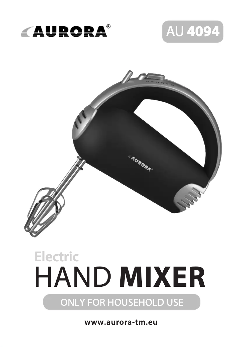 Image de la première page du manuel de l'appareil AU4094