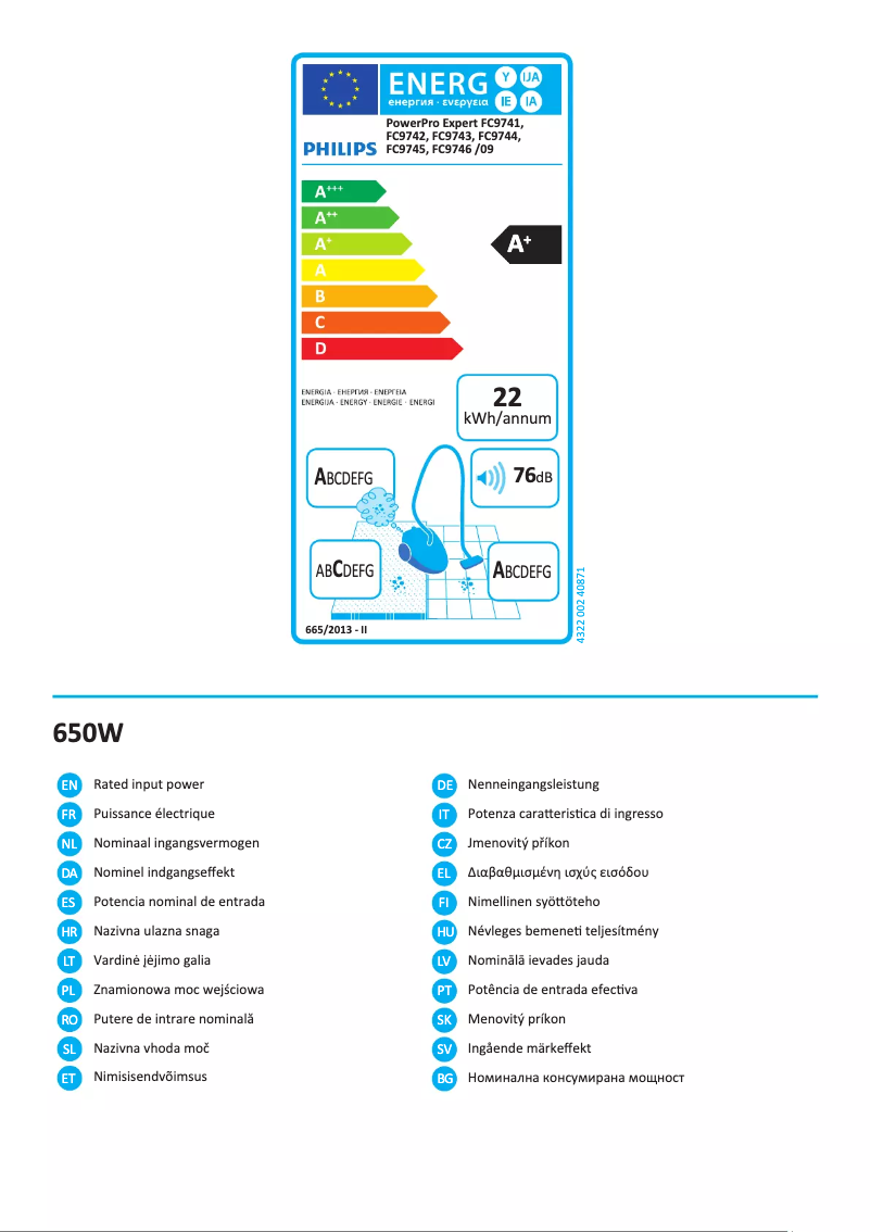 Image de la première page du manuel de l'appareil PowerPro Expert FC9741