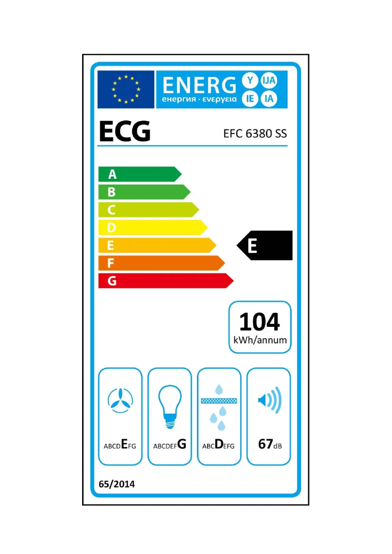 Page n°1 - Manuel utilisateur ECG EFC 6380 SS