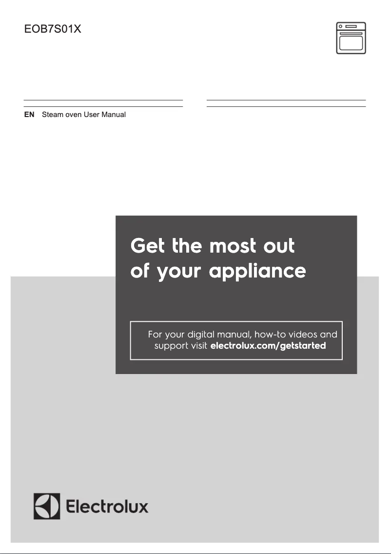Page n°1 - Manuel utilisateur Electrolux EOC5851ZOZ