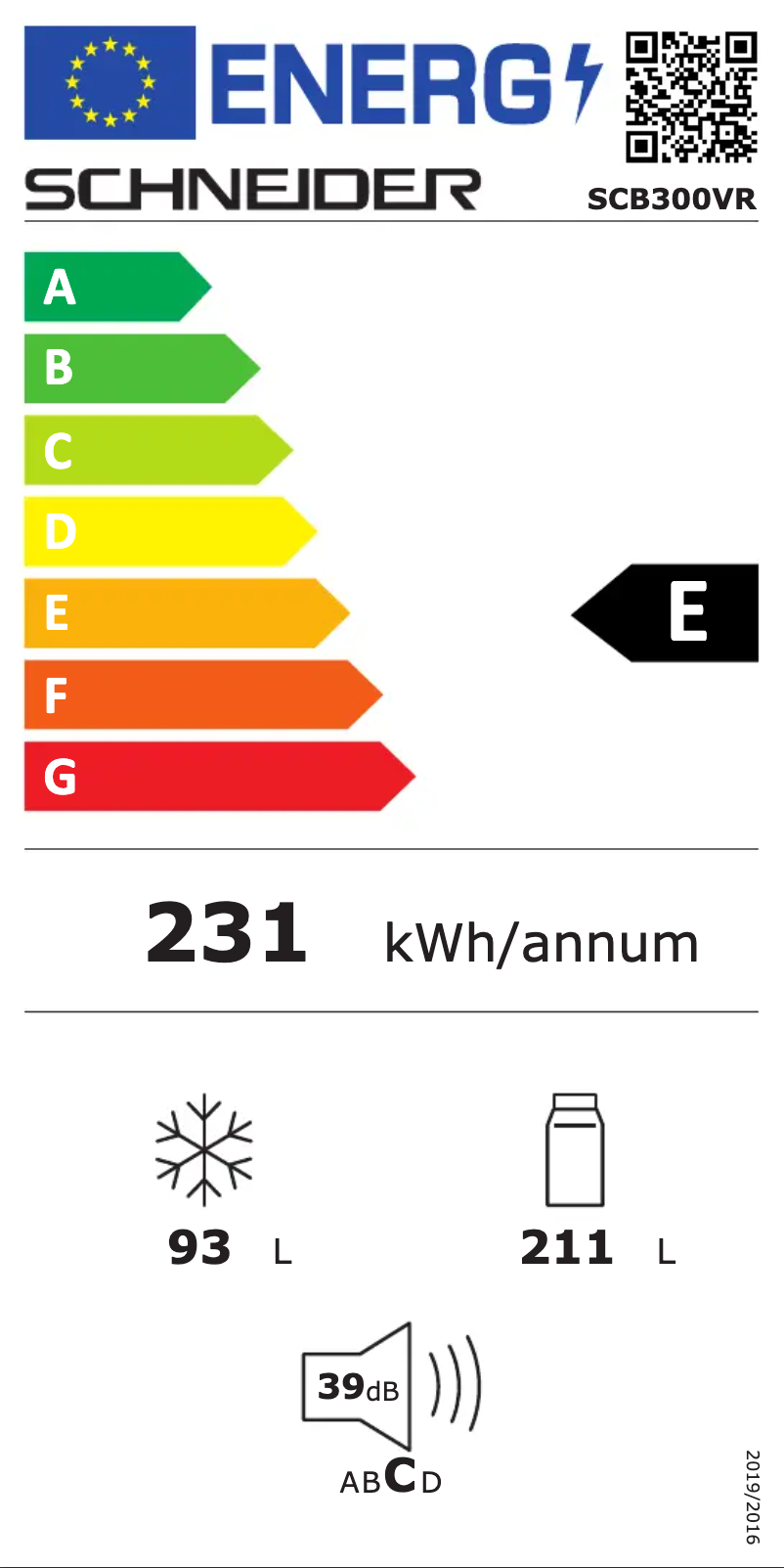 Image de la première page du manuel de l'appareil SCB300VWR