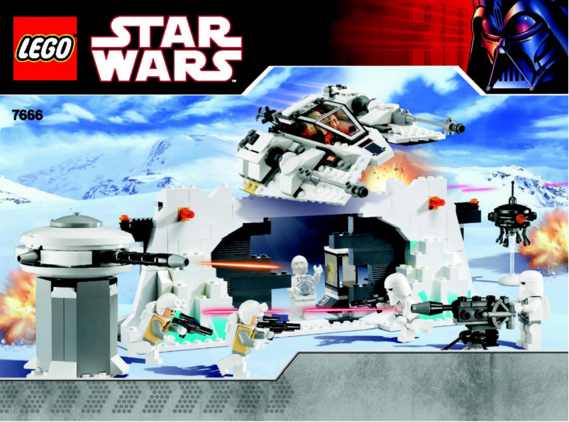 Page 1 de la notice Manuel utilisateur Lego Star Wars 7666