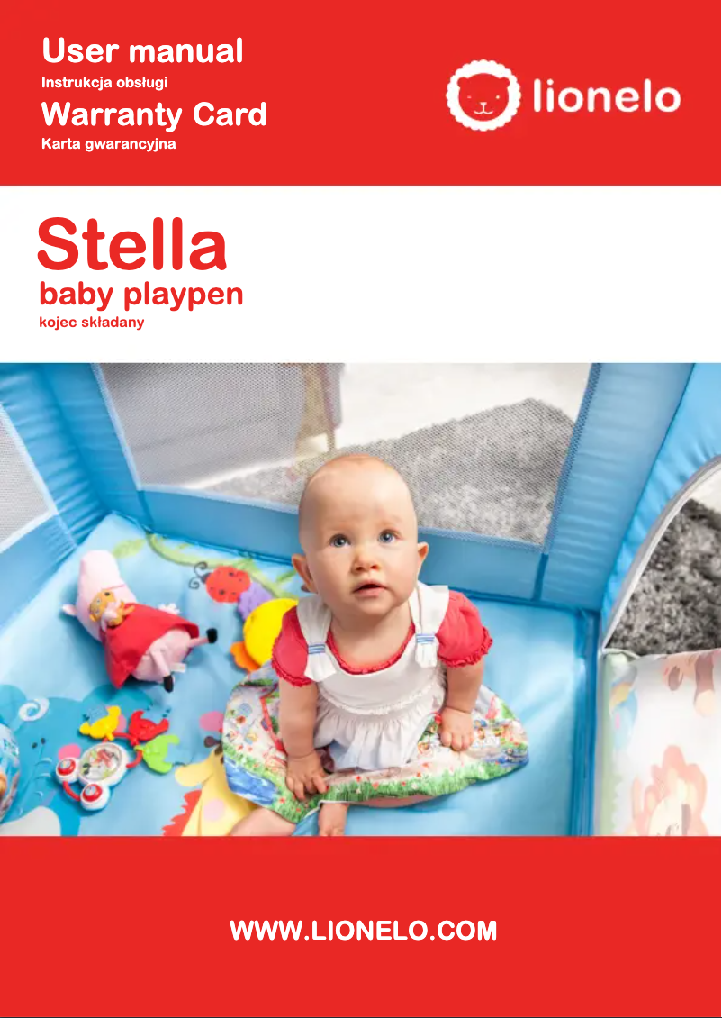 Page 1 de la notice Manuel utilisateur Lionelo Stella Box