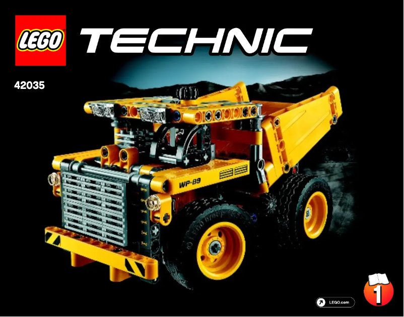 Page 1 de la notice Manuel utilisateur Lego Technic 42035