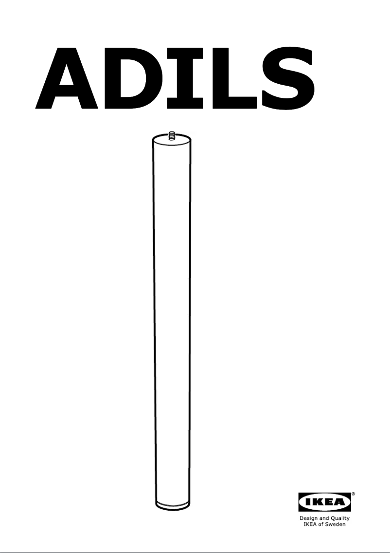 Page 1 de la notice Instructions / montage Ikea ALEX