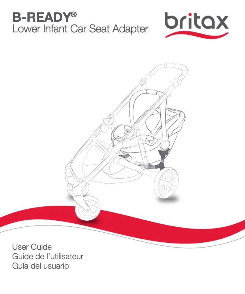 Página 1 del manual Manual de usuario Britax B-Ready Lower Adapter
