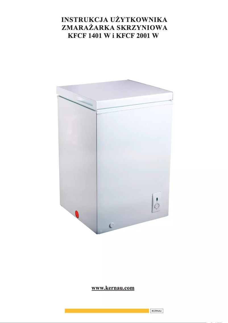 Página 1 del manual Manual de usuario Kernau KFCF 2001 W