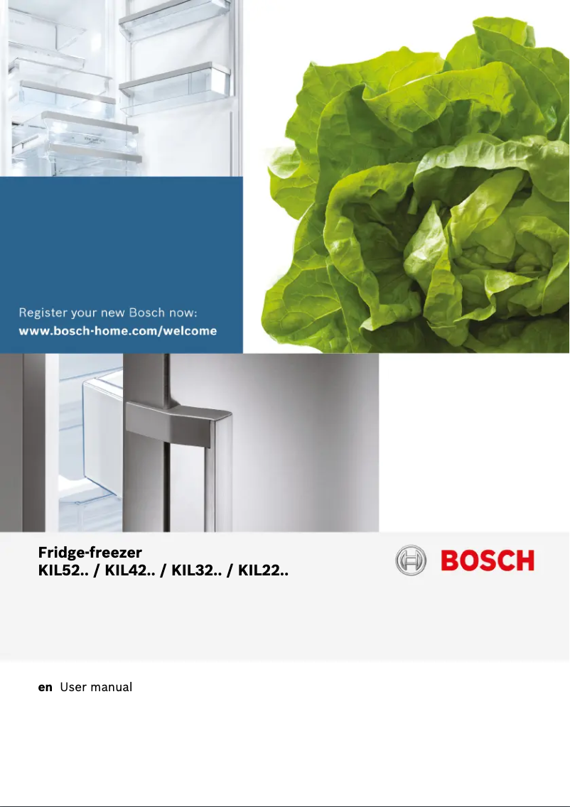 Page 1 de la notice Manuel utilisateur Bosch KIL42VS30G