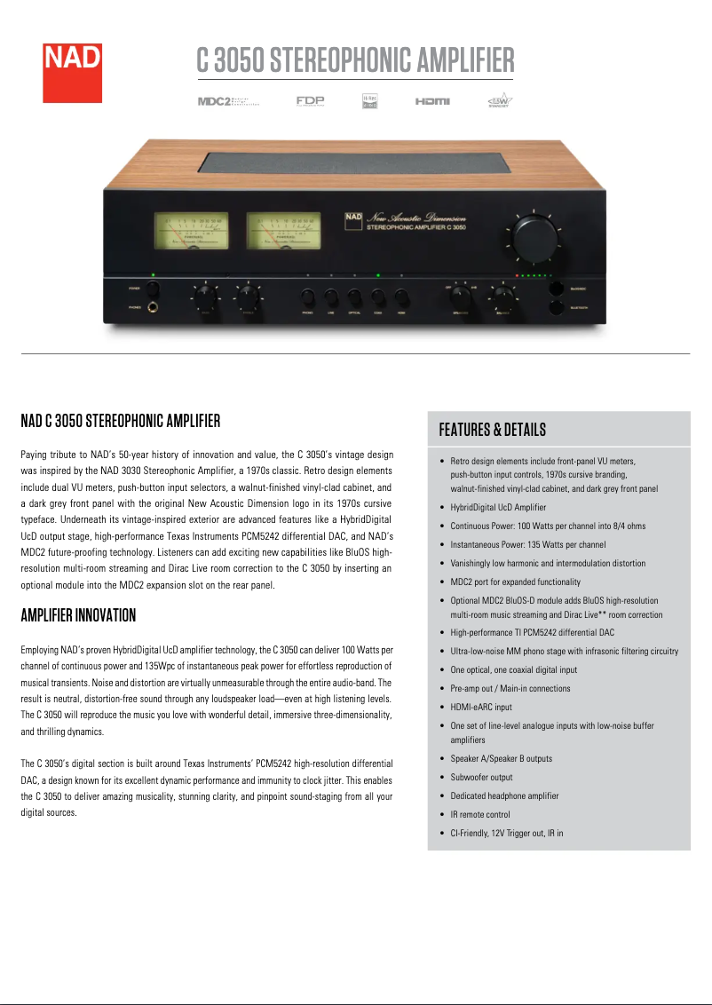 Image de la première page du manuel de l'appareil C 3050