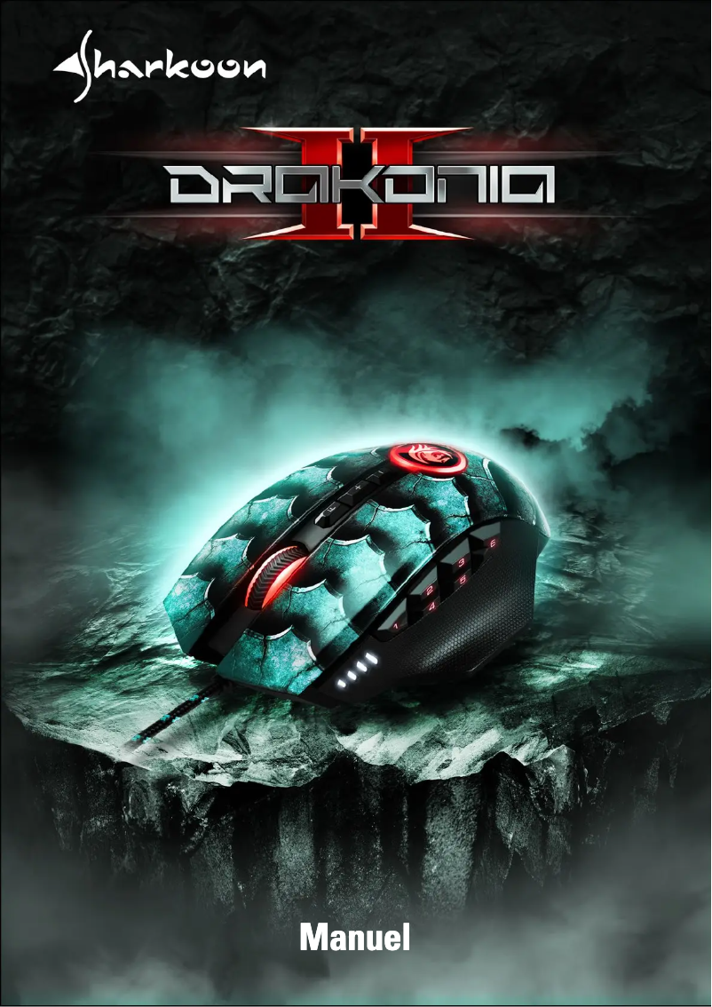Page n°1 - Manuel utilisateur Sharkoon Drakonia II