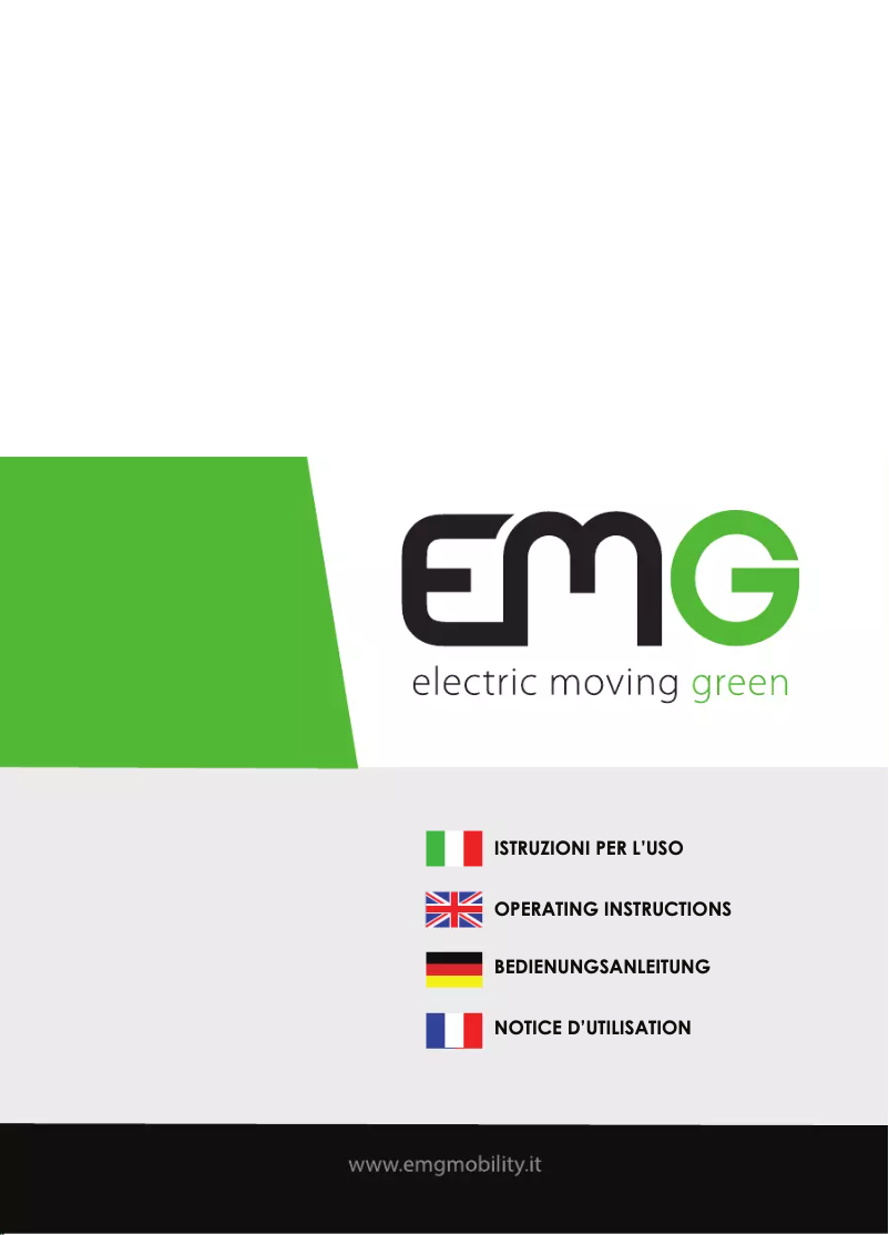 Página 1 del manual Manual de usuario EMG Royal