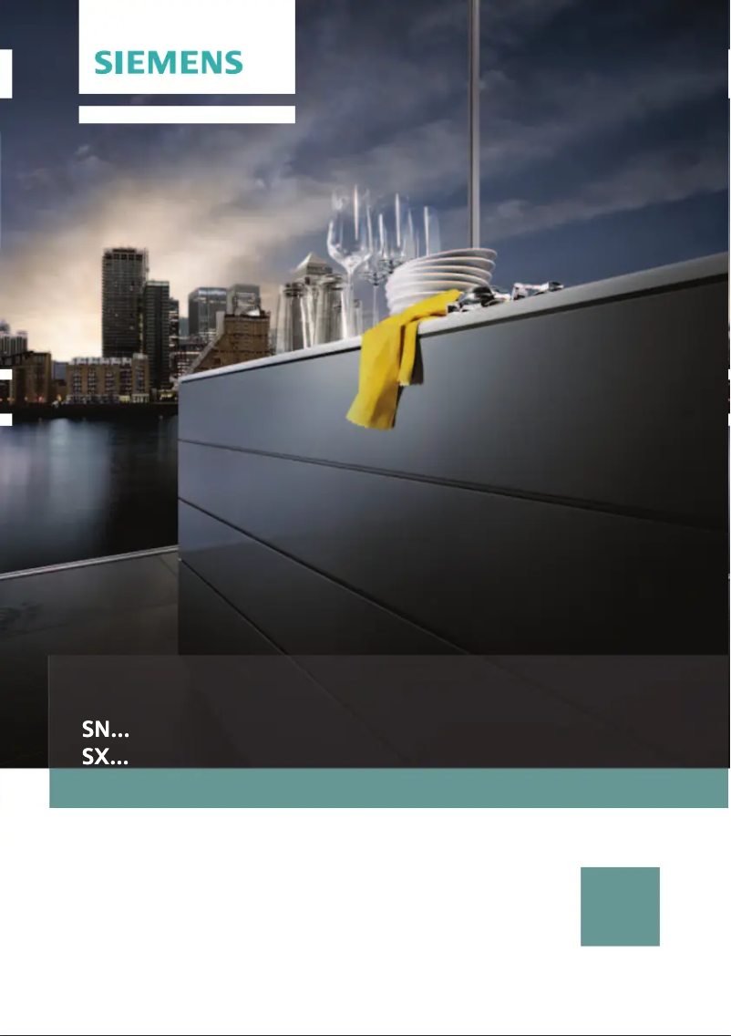 Page n°1 - Mode d'emploi Siemens SX55L581EU
