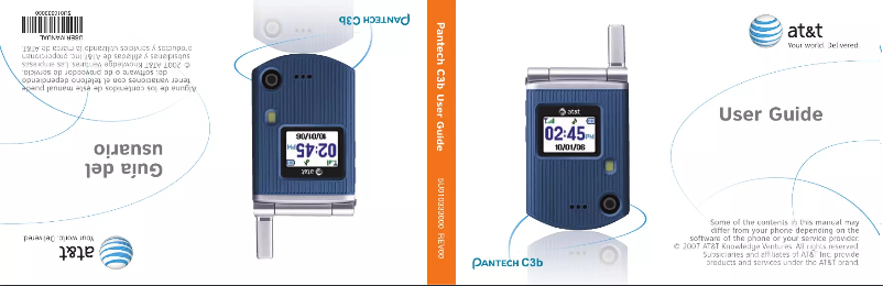 Image de la première page du manuel de l'appareil C3b