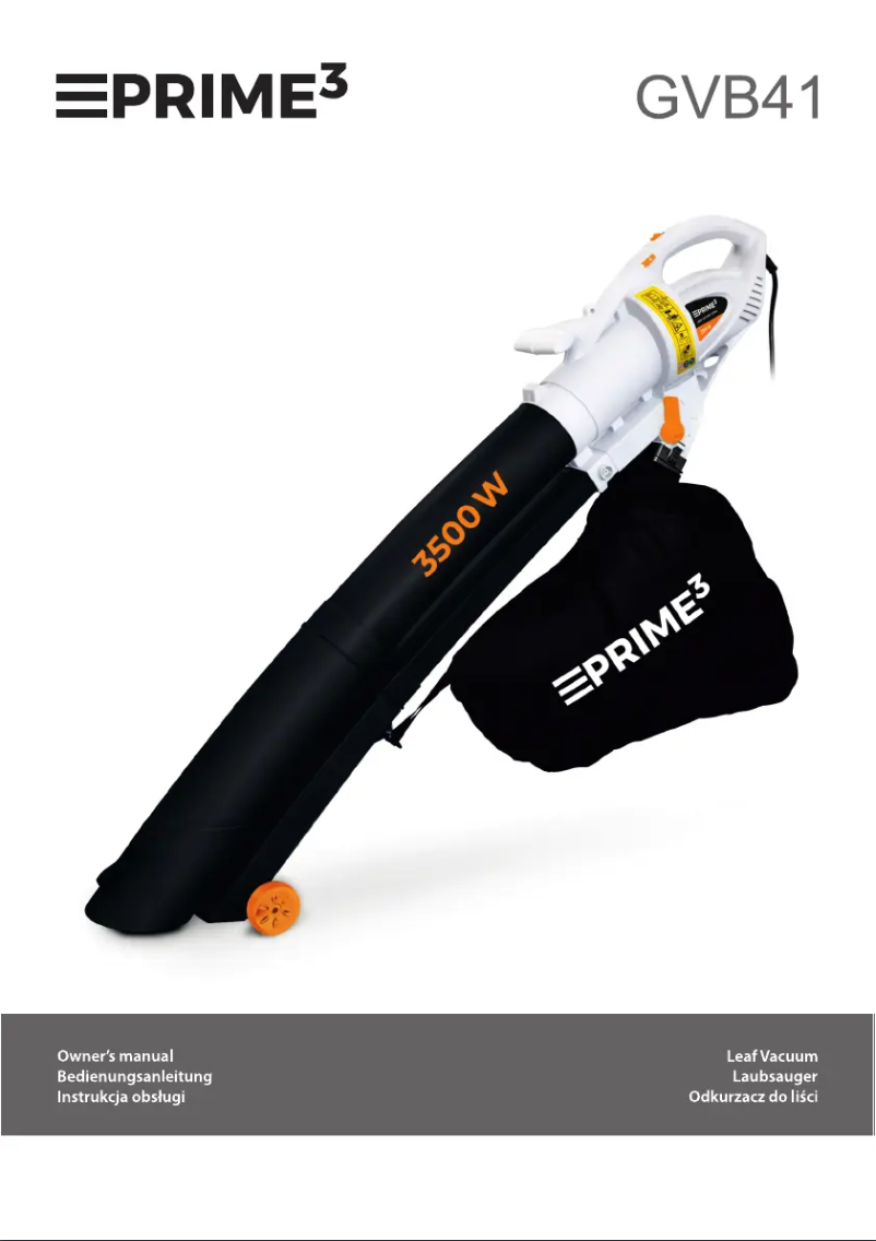 Página 1 del manual Manual de usuario PRIME3 GVB41