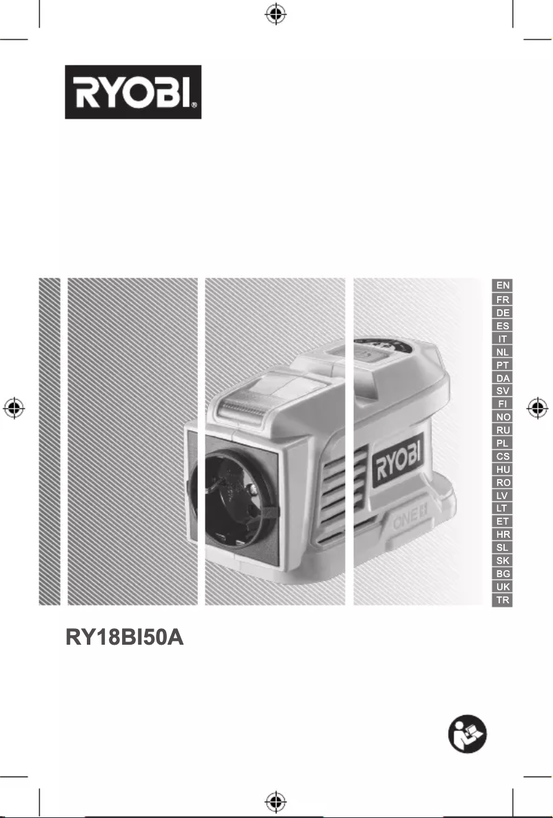 Page 1 de la notice Manuel utilisateur RYOBI One+ RY18BI150A