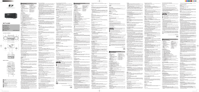 Page 1 de la notice Manuel utilisateur Muse M-680 BTCW