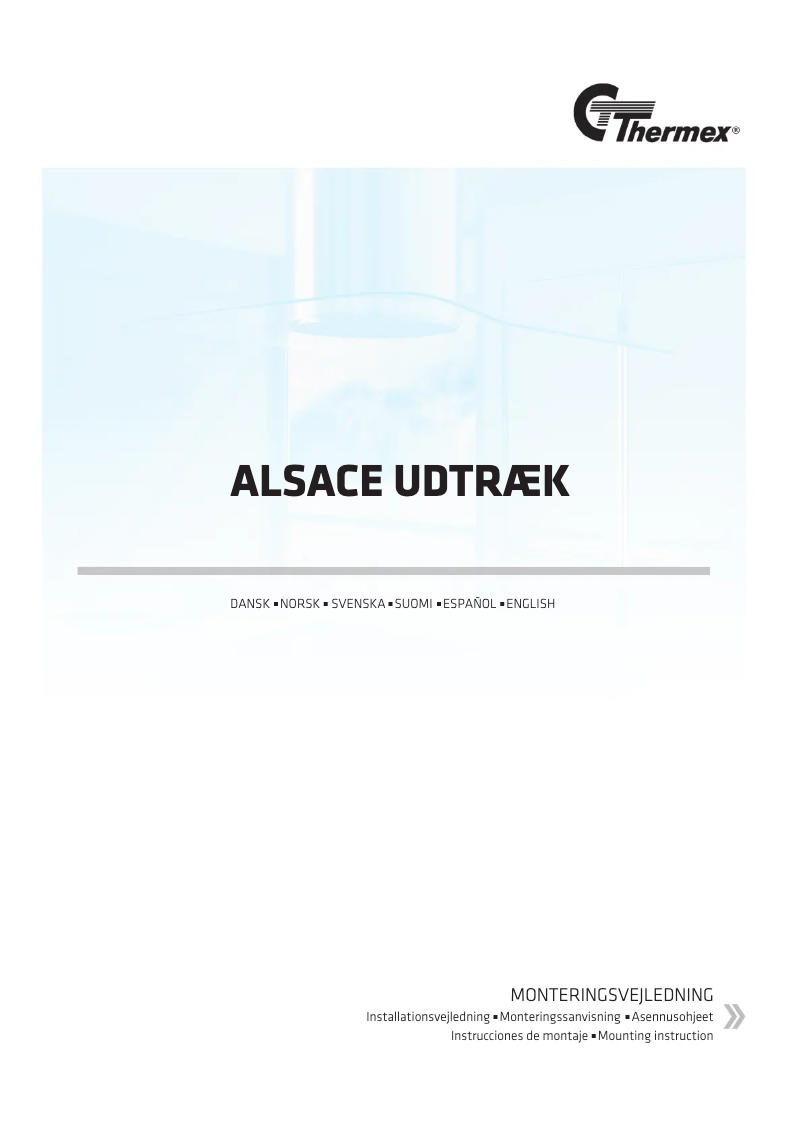 Image de la première page du manuel de l'appareil Alsace