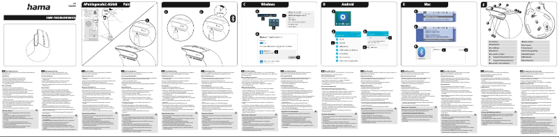Page 1 de la notice Manuel utilisateur Hama EMW-700