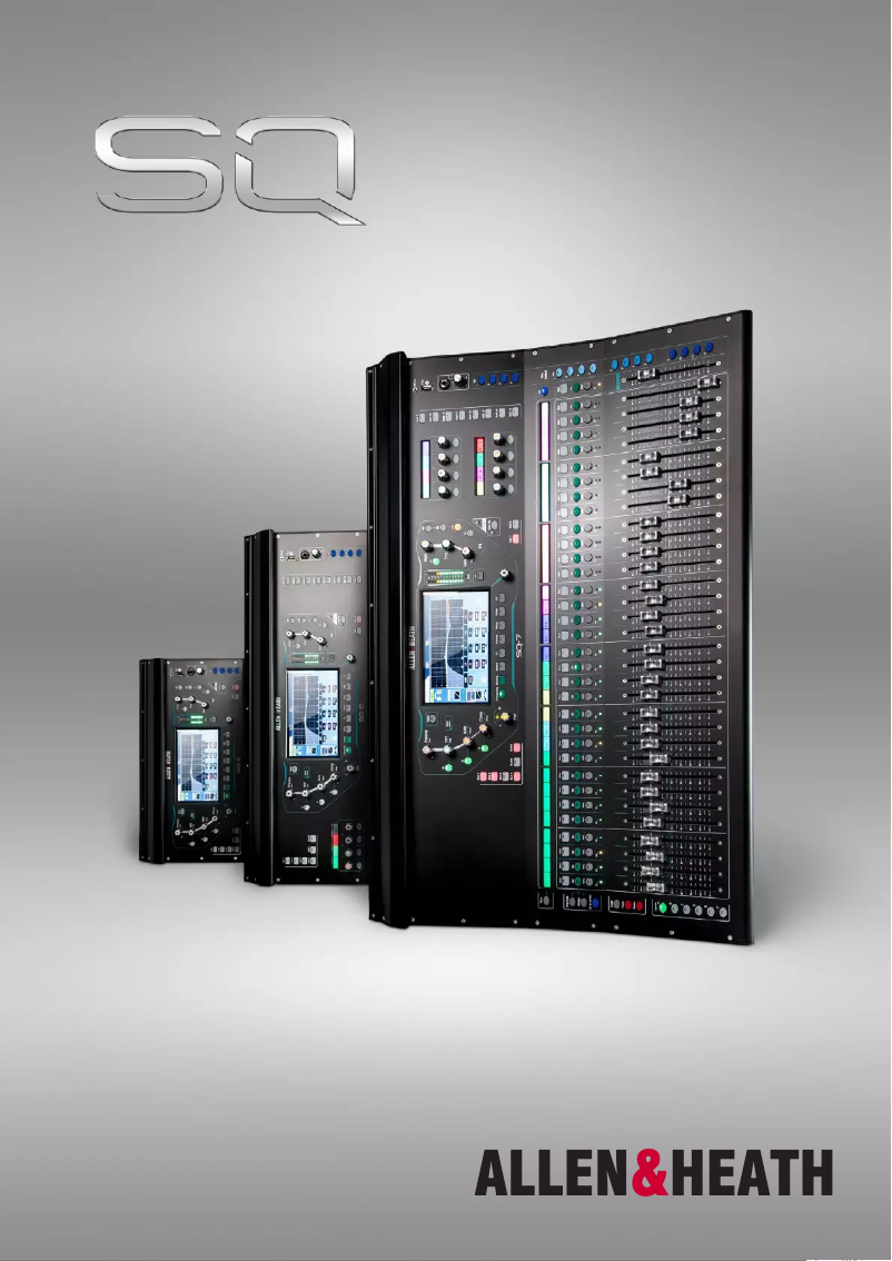 Page n°1 - Brochure Allen & Heath SQ-6