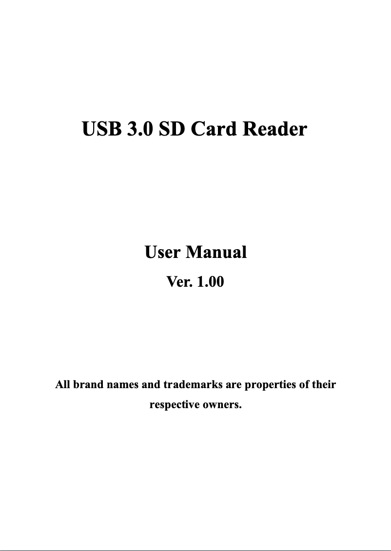 Page 1 de la notice Manuel utilisateur ST Lab U-830