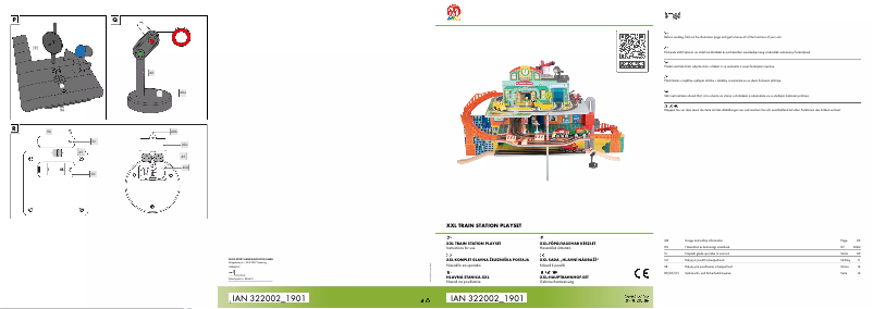 Page 1 de la notice Manuel utilisateur Playtive IAN 322002