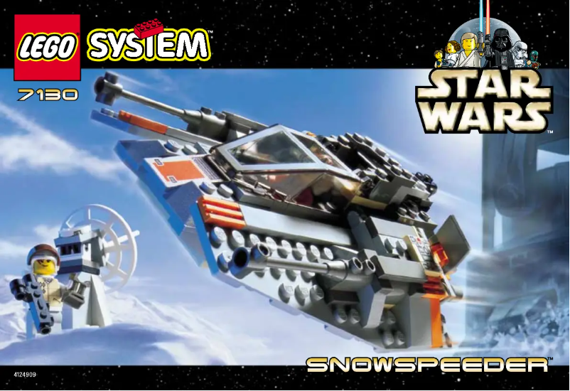 Page 1 de la notice Manuel utilisateur Lego Snowspeeder (TM)