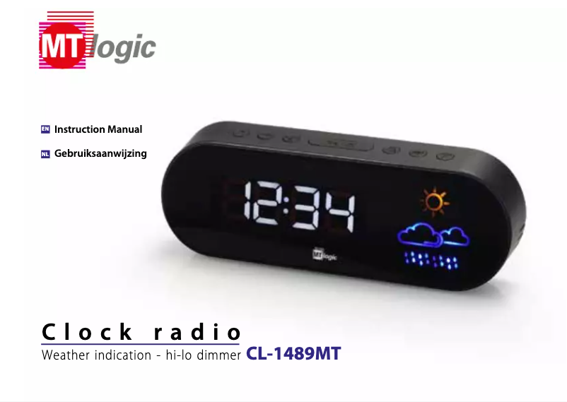 Página 1 del manual Manual de usuario MT Logic CL-1489MT