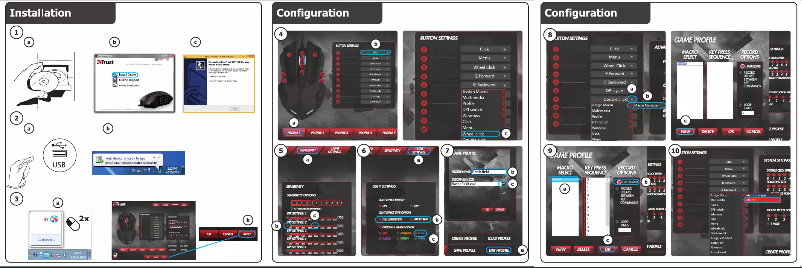 Image de la première page du manuel de l'appareil GXT 158