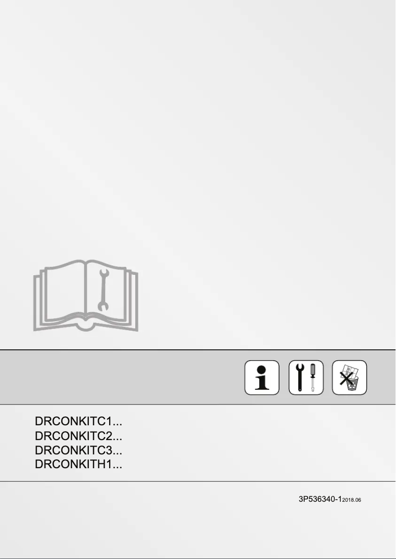 Page 1 de la notice Guide d'installation Daikin D2TND024A4AA