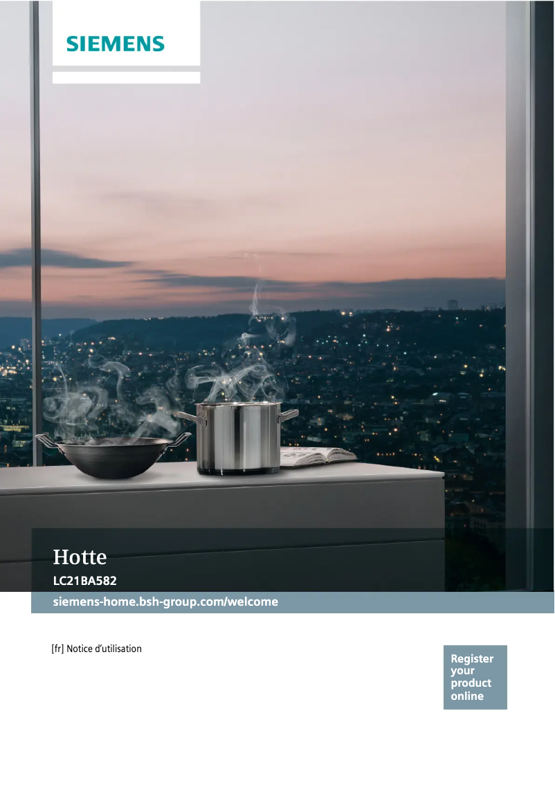 Page 1 de la notice Manuel utilisateur Siemens LC21BA582